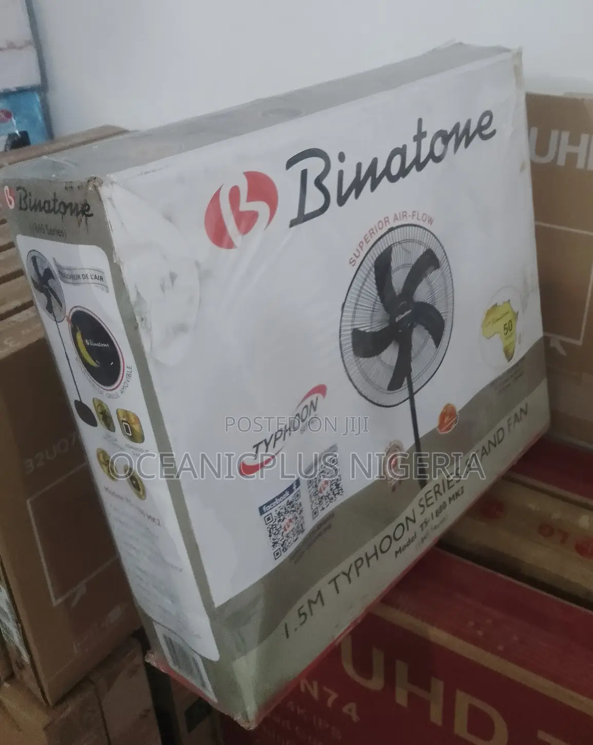 Durable Non Rechargeable Binatone Standing Fan! 