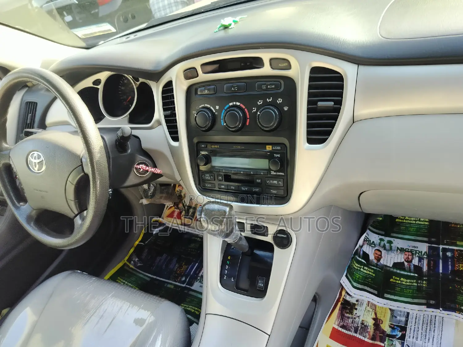 Toyota Highlander V6 4x4 2006 Silver