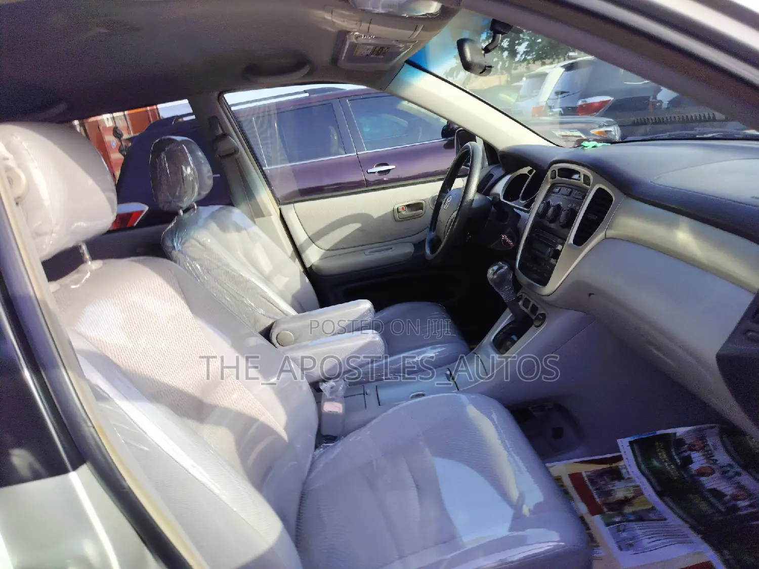 Toyota Highlander V6 4x4 2006 Silver