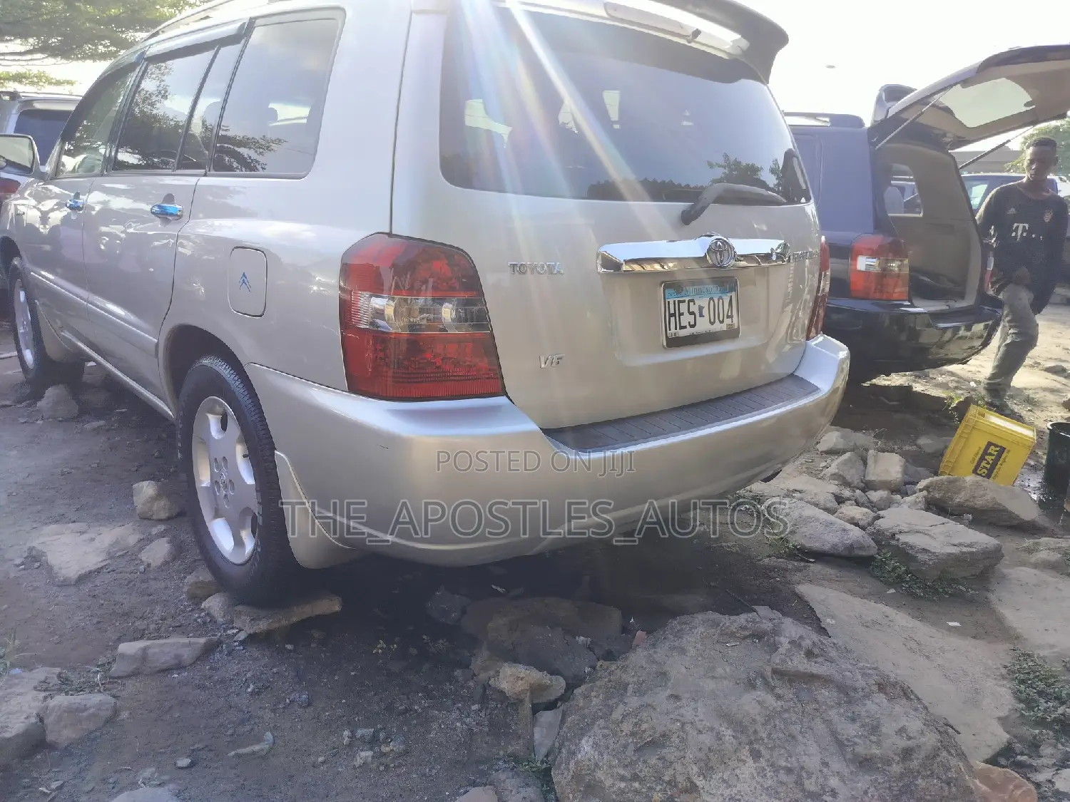 Toyota Highlander V6 4x4 2006 Silver