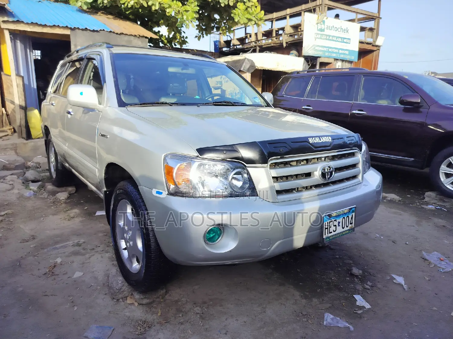 Toyota Highlander V6 4x4 2006 Silver