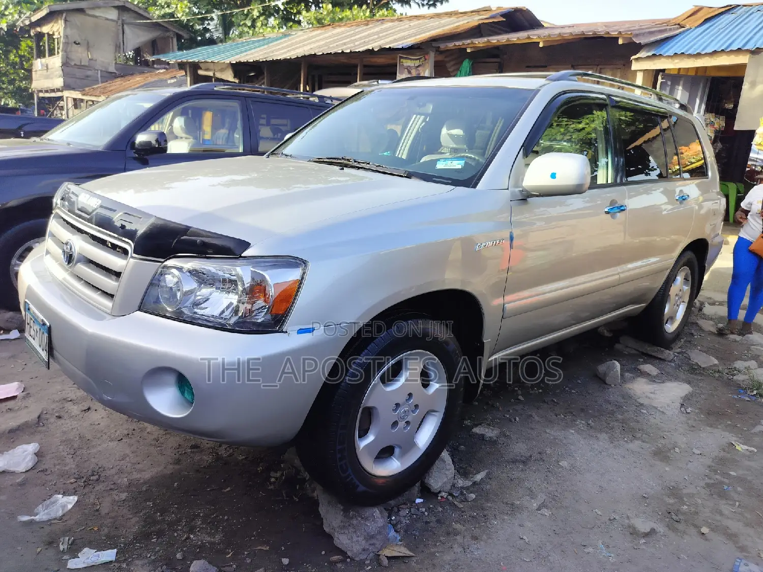 Toyota Highlander V6 4x4 2006 Silver
