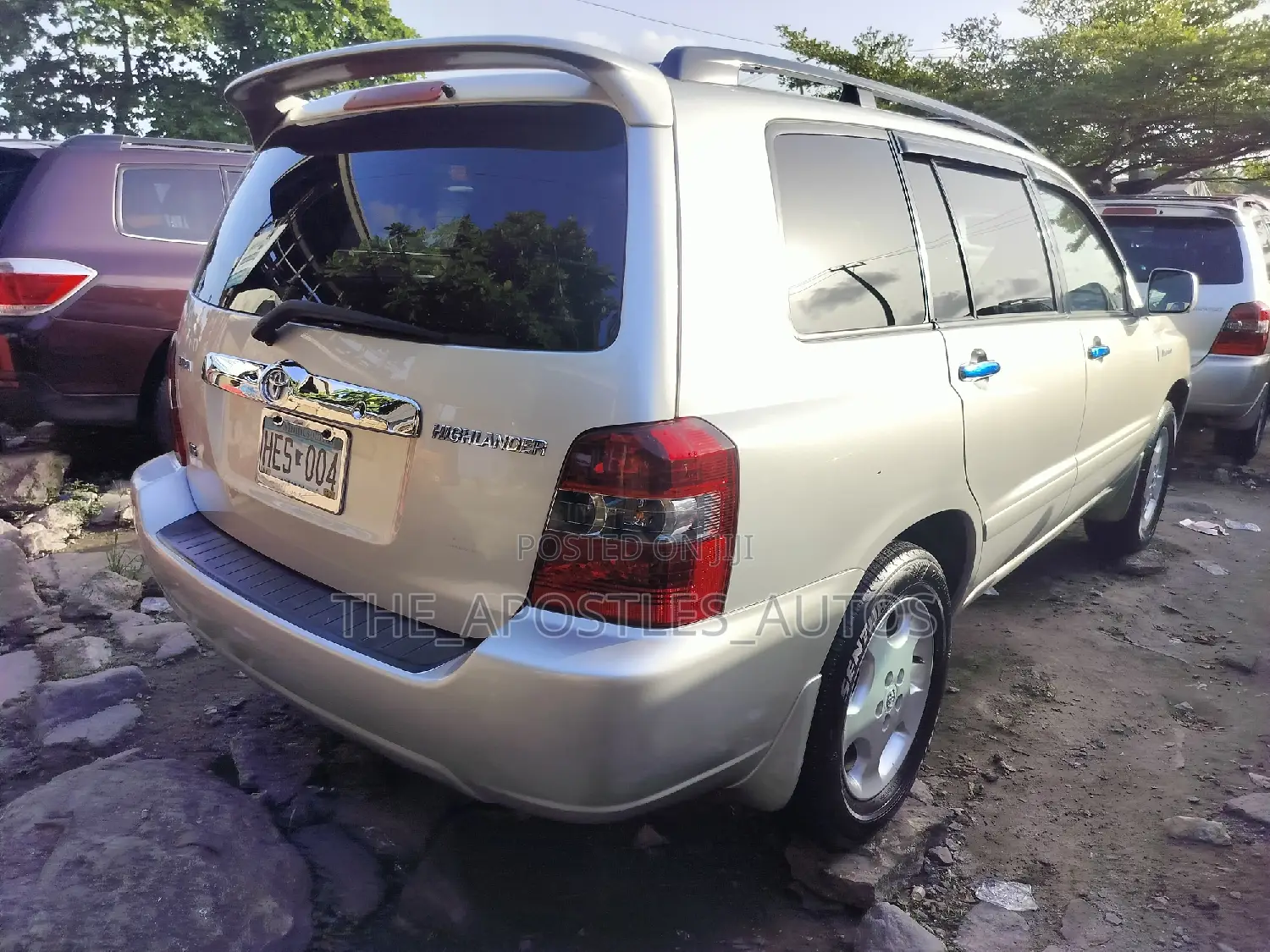 Toyota Highlander V6 4x4 2006 Silver