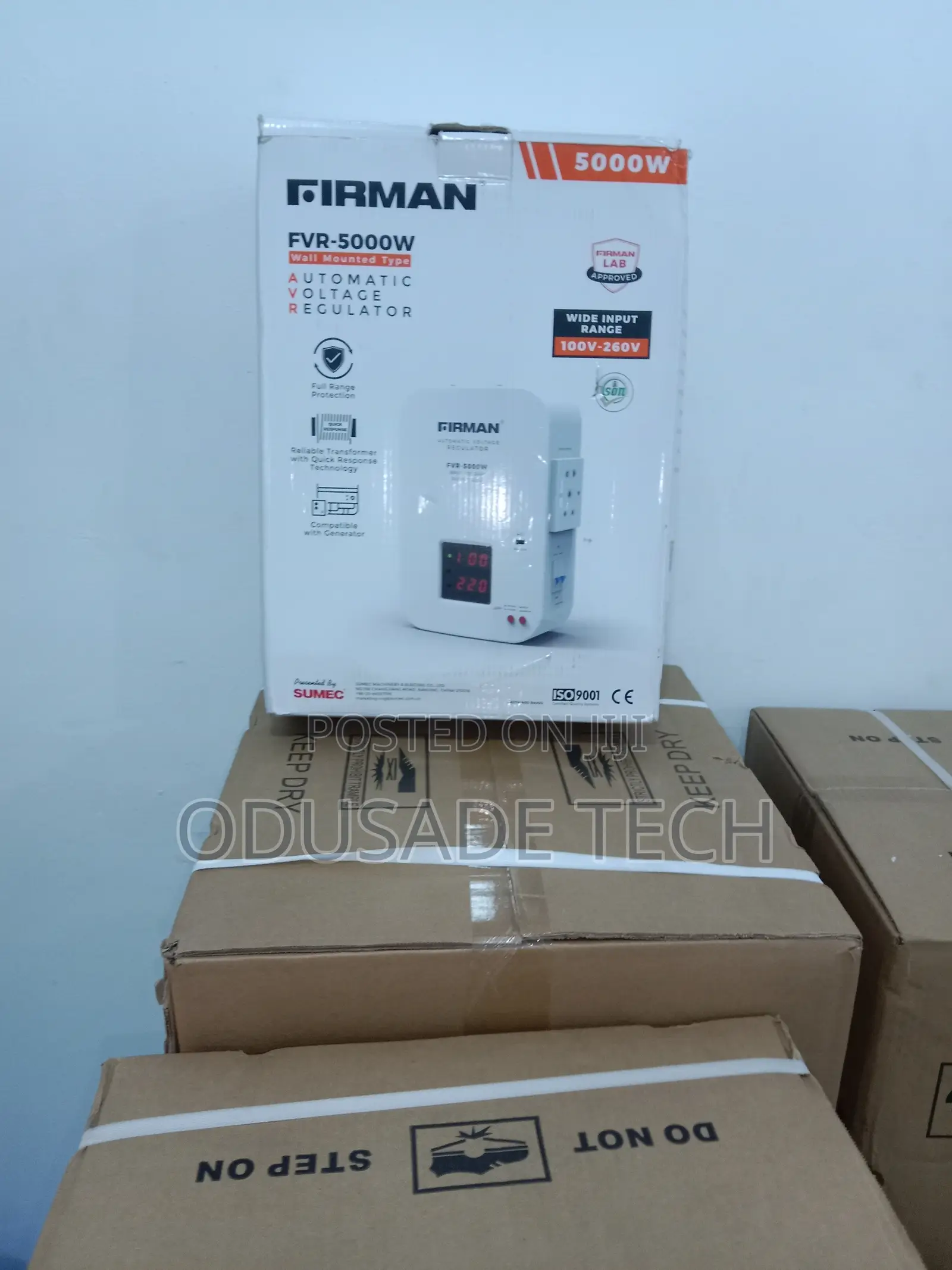 Standard Sumec 5000w Wall Mounted Automatic Regulators