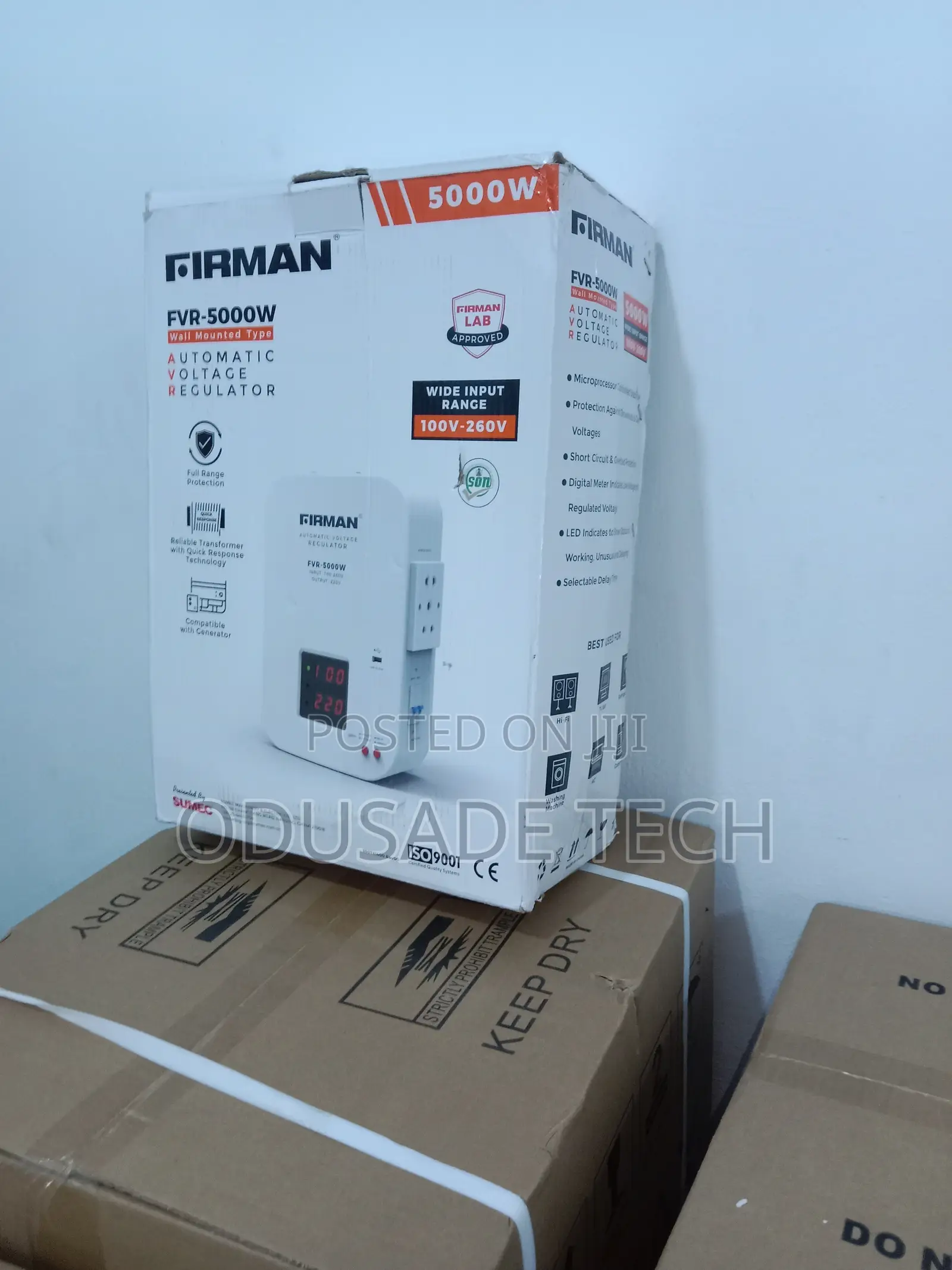 User Friendly Sumec 5000w Wall Mounted Automatic Voltage