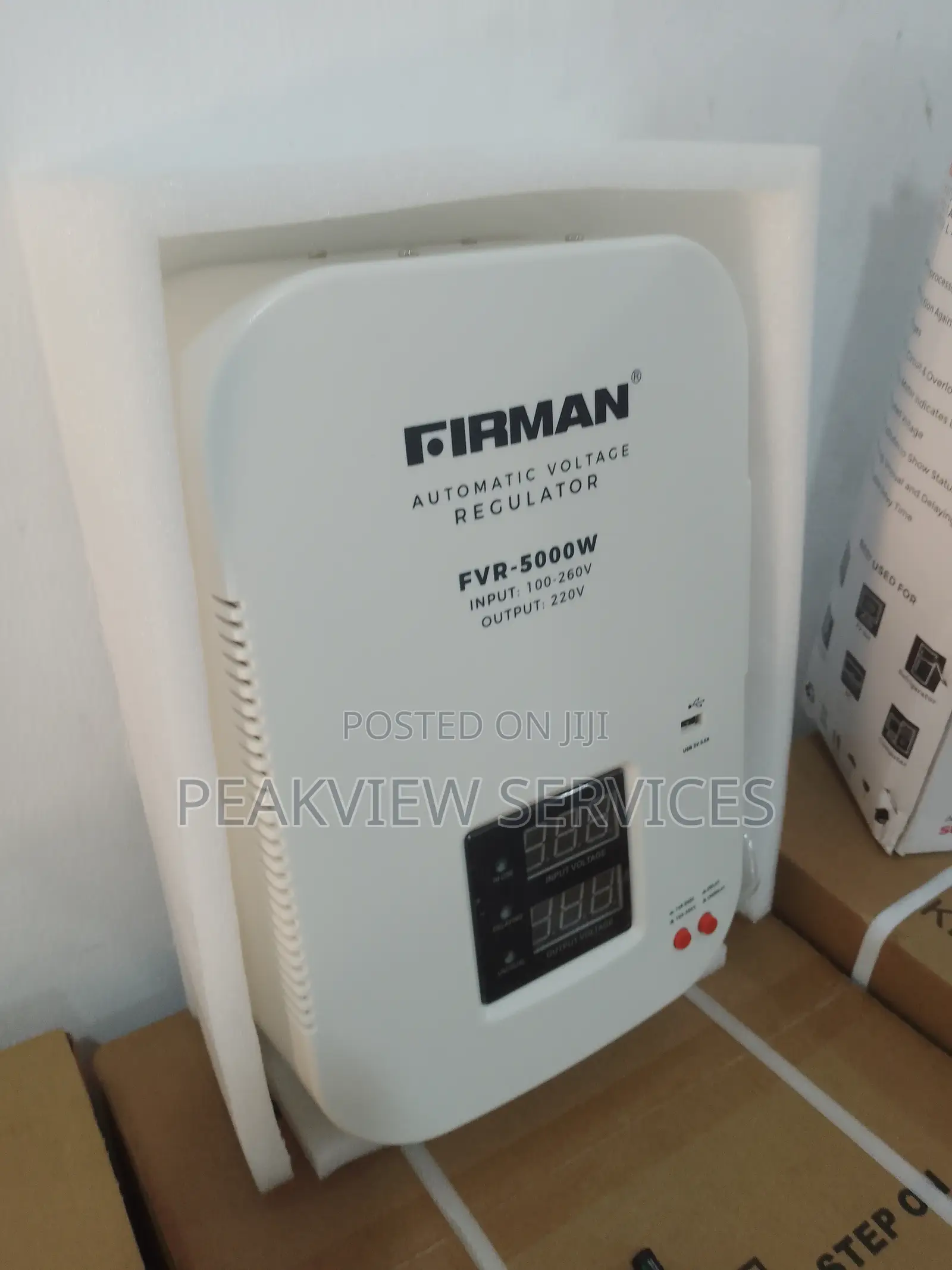 Brand New Automatic Regulator Firman 5000w Stabilizer