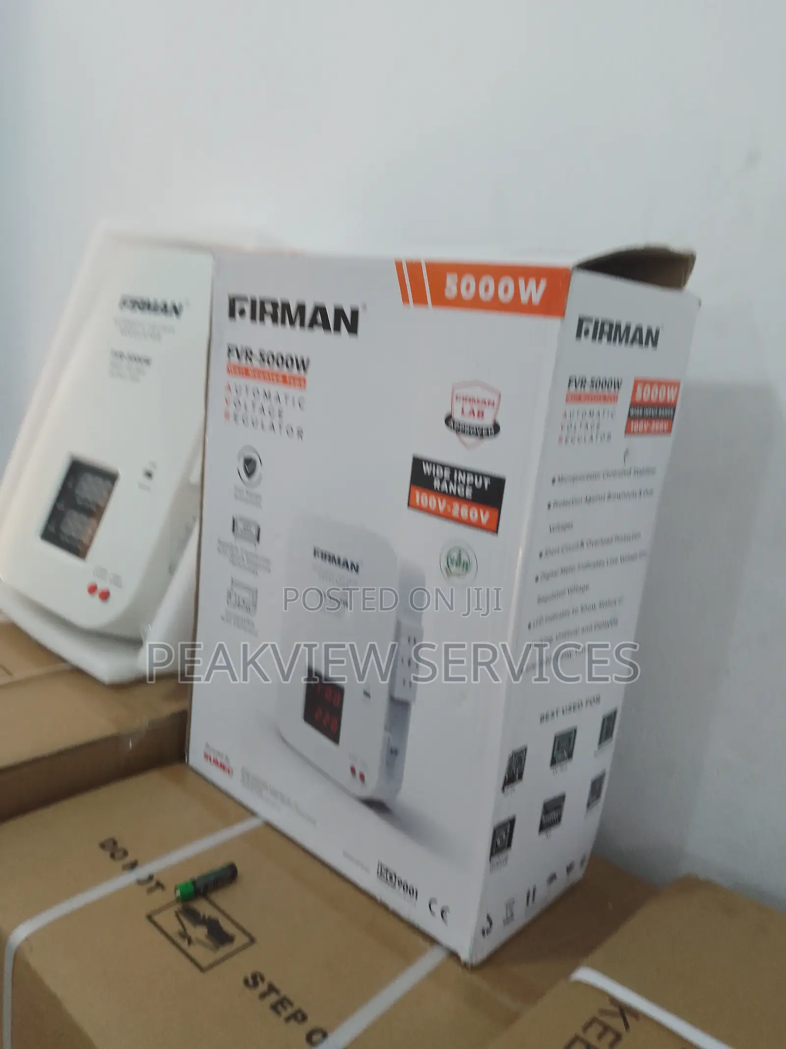 Brand New FVR-5000W Firman Stabilizer Automatic Regulator