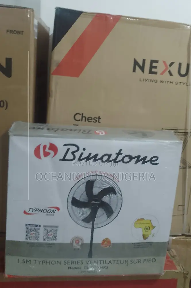 Quality Brand New Binatone Non-Rechargeable Standing Fan