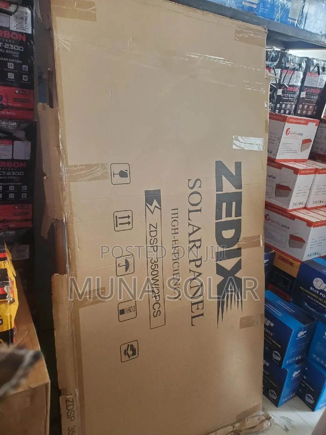 350watts Zedix Solar Panel