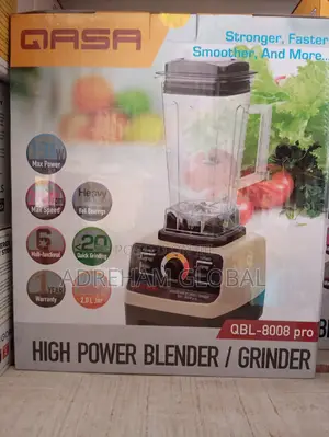 Qasa Single Cup Commercial Grinder Blender QBL-8008 Pro1500w