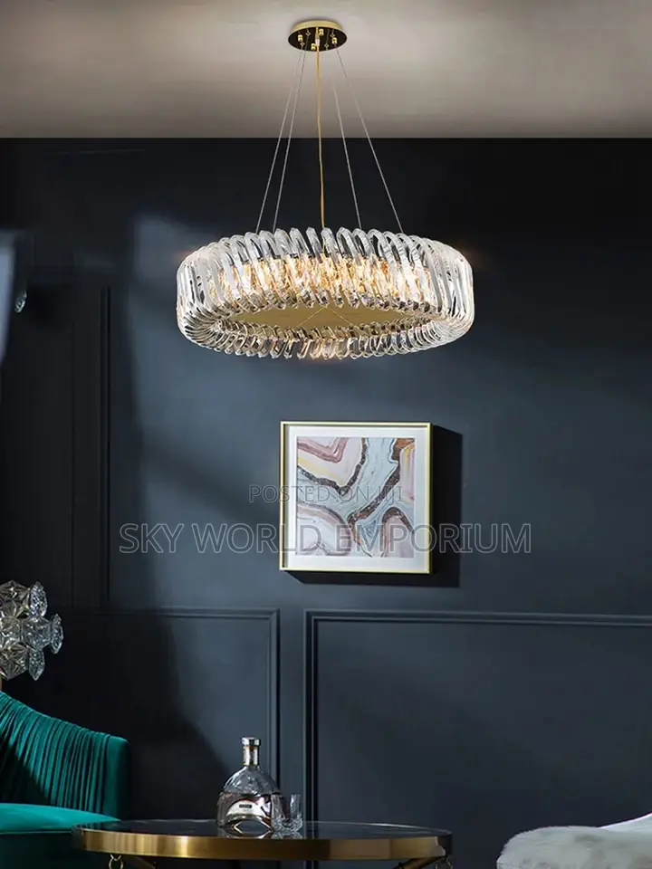 Luxury Modern Chandelier Living Room