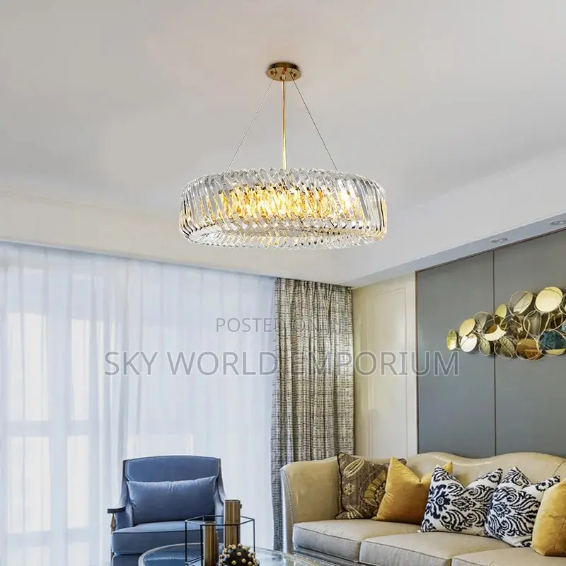 Luxury Modern Chandelier Living Room