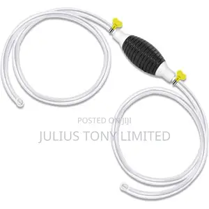 Siphon Pump Petrol Water Oil Liquid Transfer Easy Use Manual