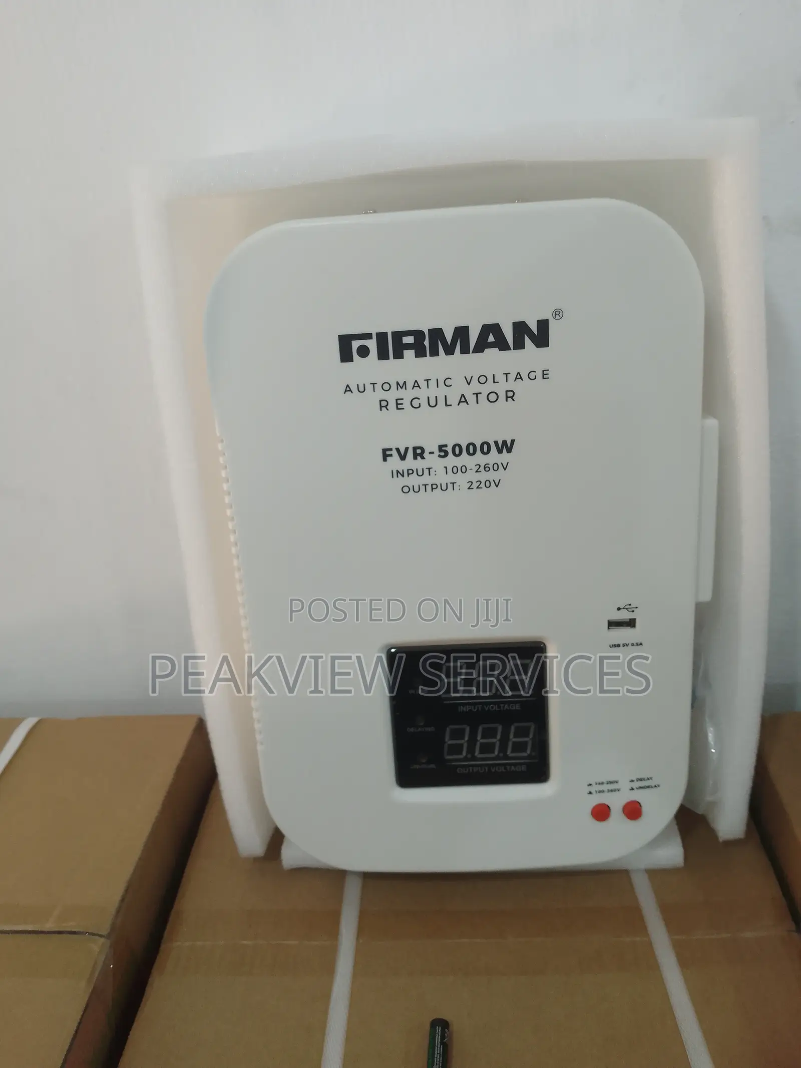 Brand New Wall Mounted Stabilizer Firmanfvr-5000w Automatic