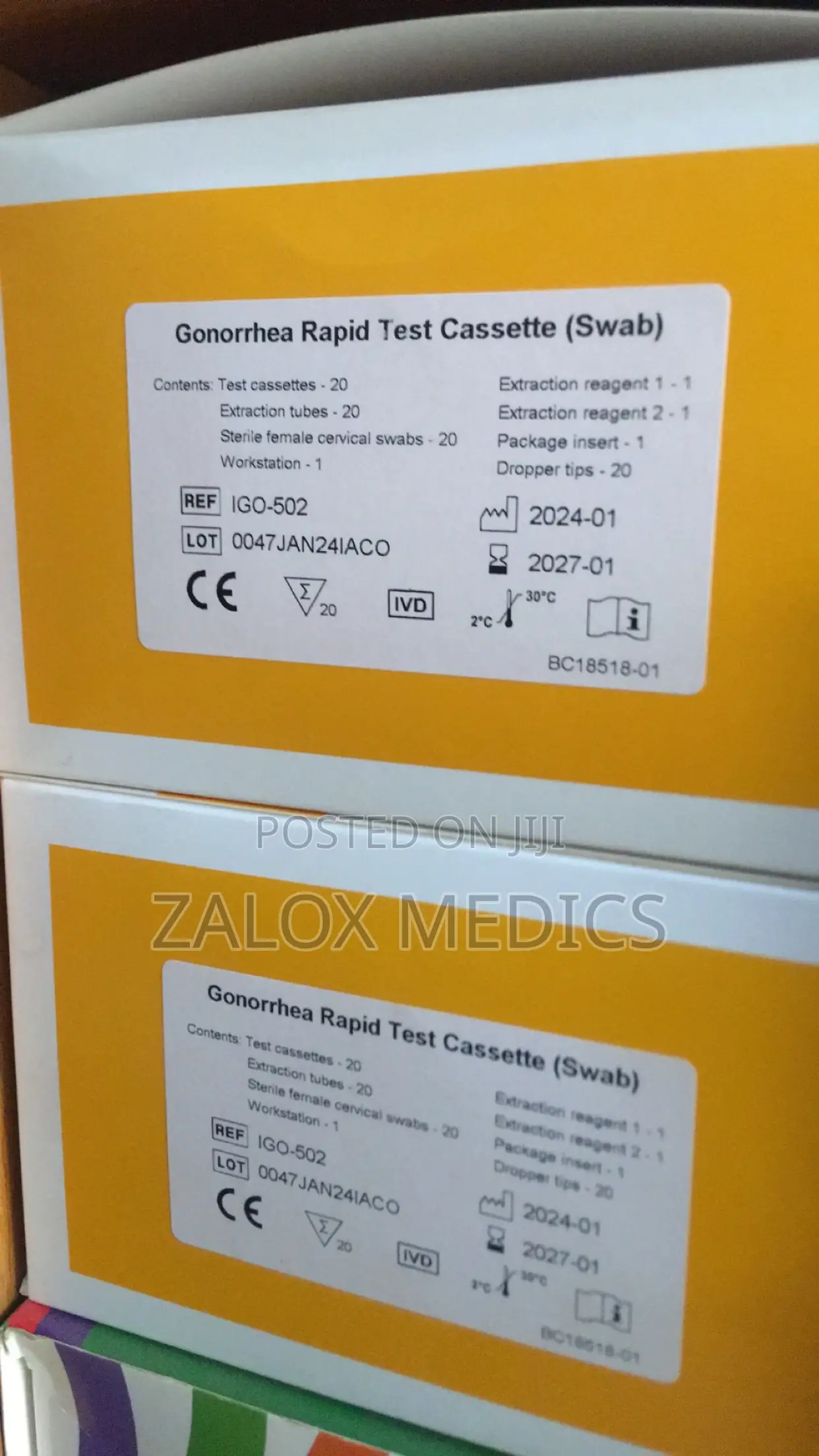 Gonorrhea Test Kit