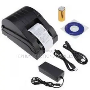 Photo - Usb Port Barcode Scanner and Usb Port 58mm Thermal Printer