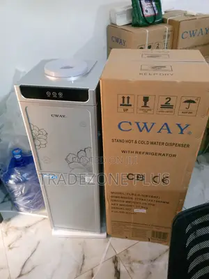 Amazing Silver Water Dispenser With Fridge