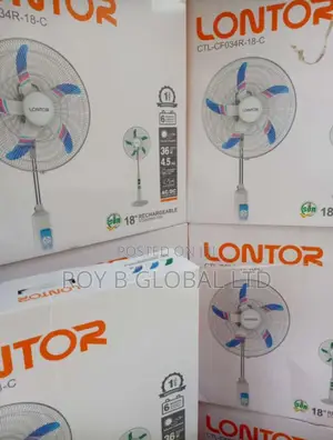 Lontor Rechargeable Fan