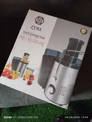 Electric Juice Extractor – Fresh, Healthy Juice in Sec.