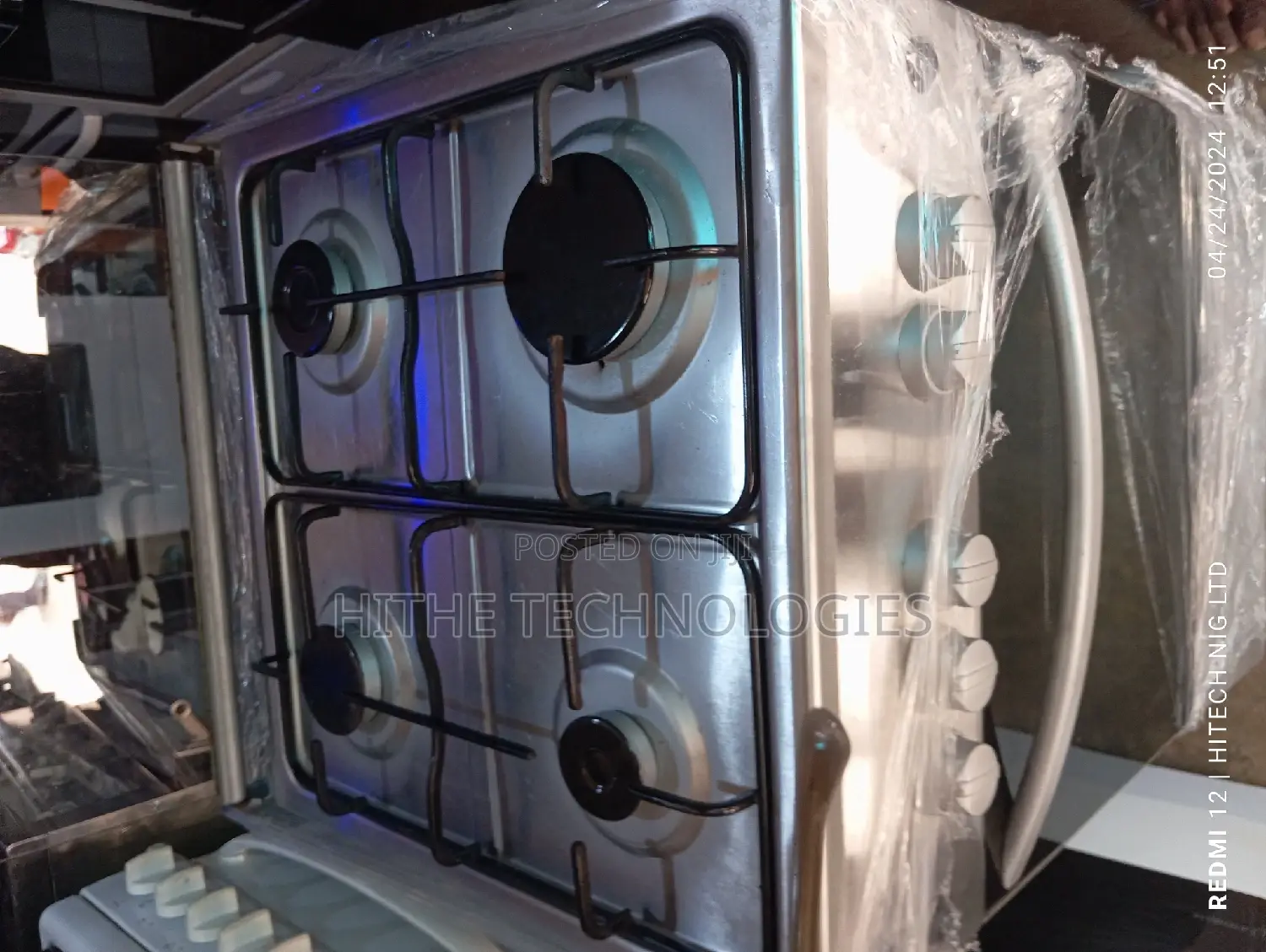 Pre-Owned Maxi Standing Gas Cooker With Oven
