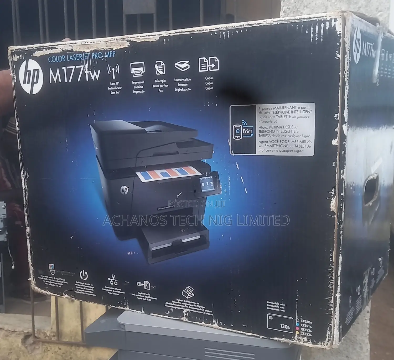 HP Color Laserjet Pro MFP M177fw Printer