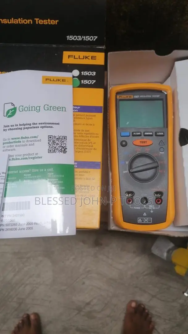 Fluke 1507 Insulation Tester
