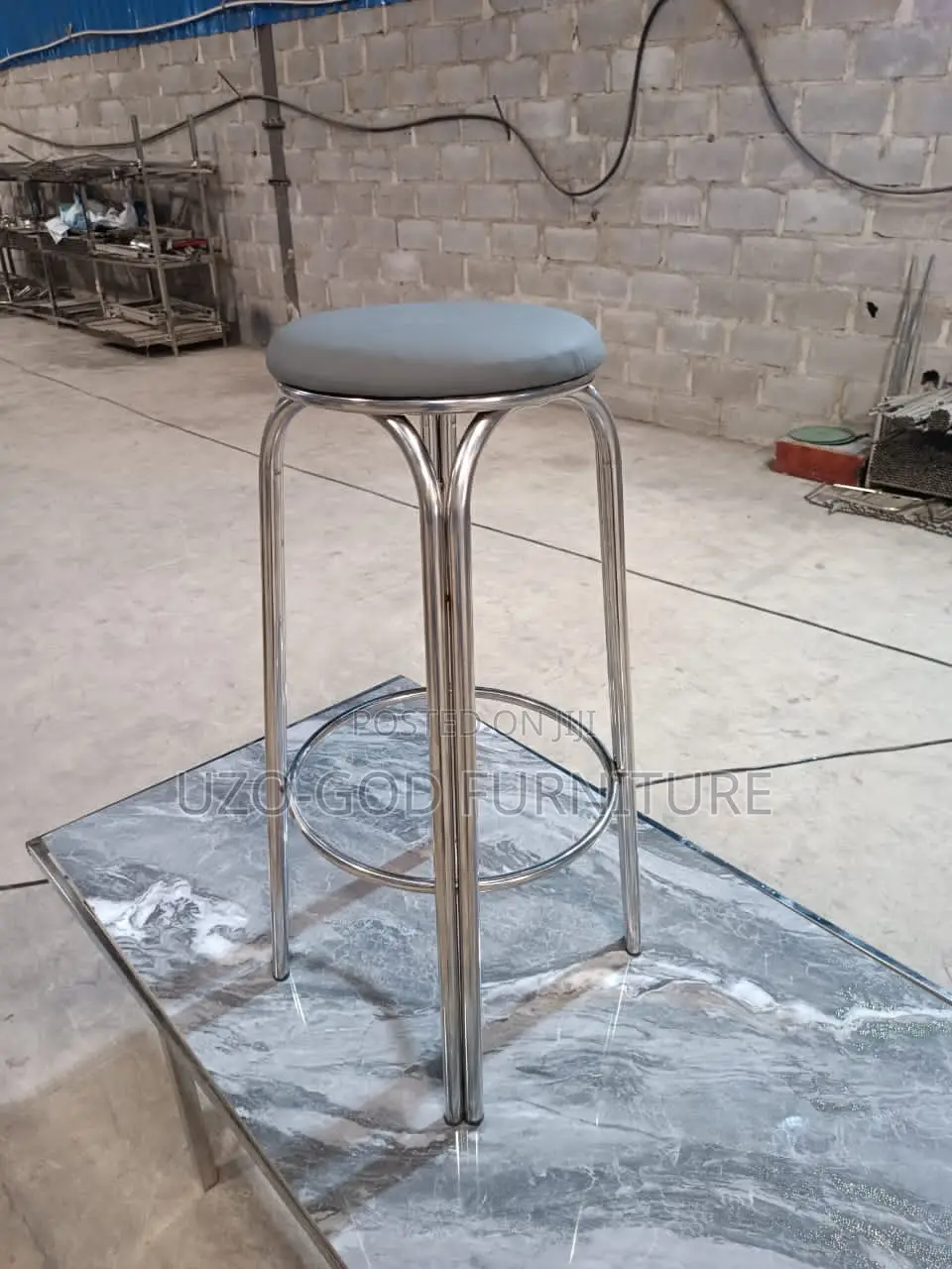 Original Stainless Long Stool