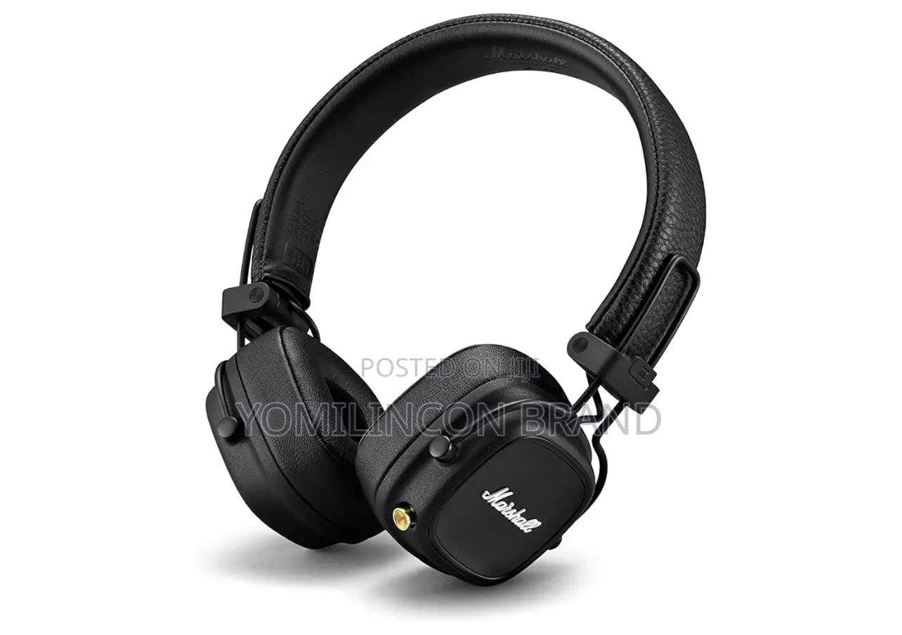 Marshall Major IV on-Ear Bluetooth Headphone, Black