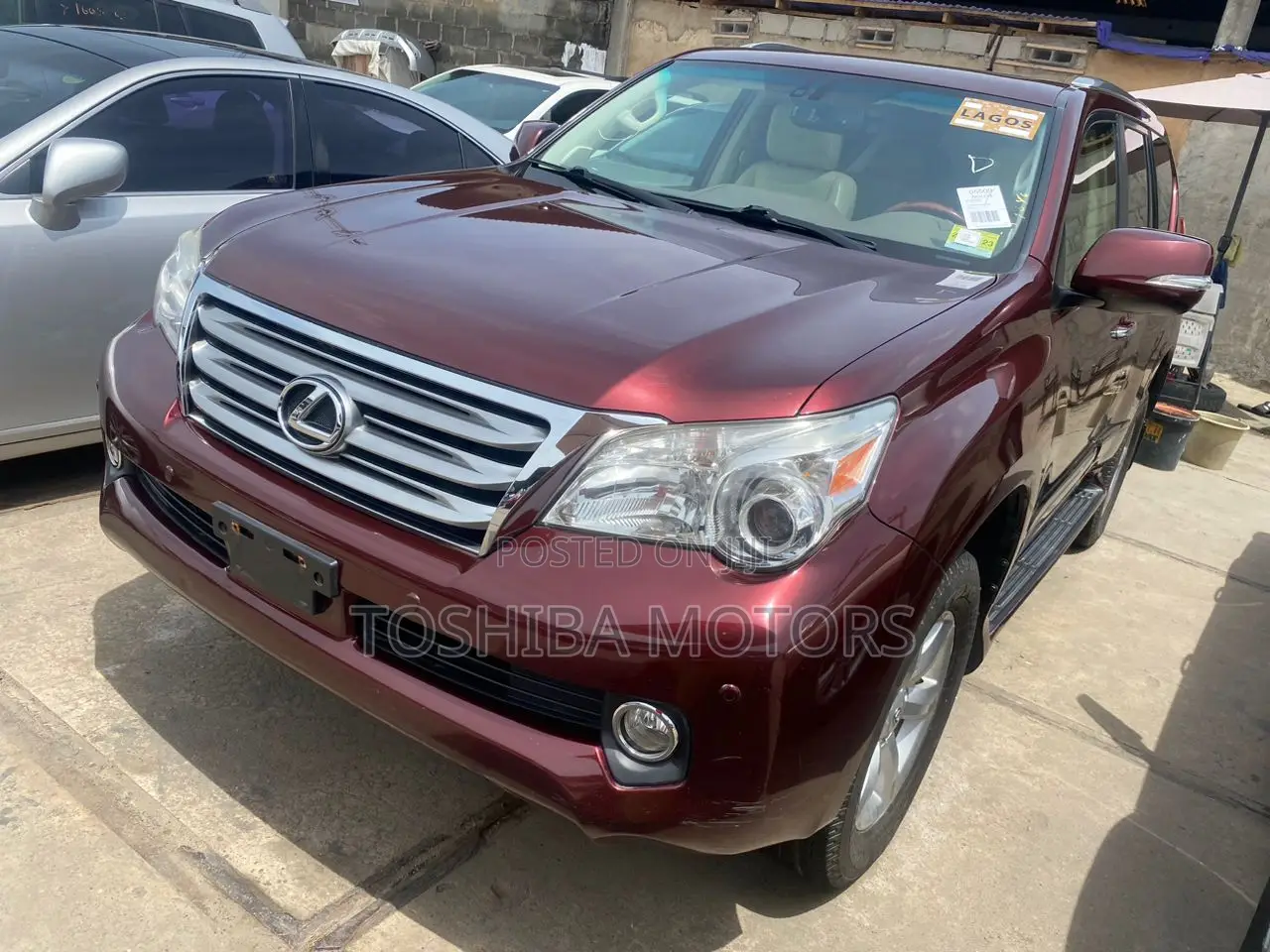 Lexus GX 460 Premium 2012 Red