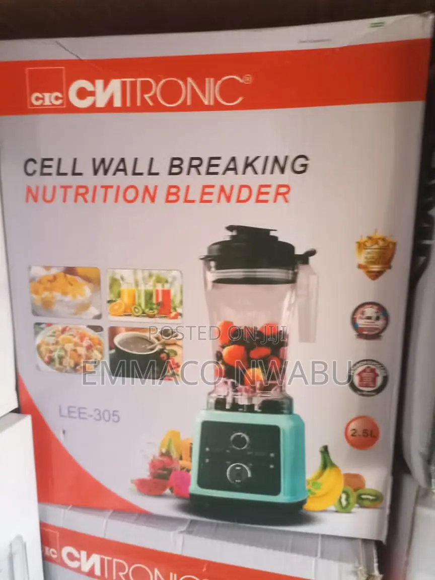 Ciatronic Cell Wall Breaking Nutrition Blender 2.5litres.