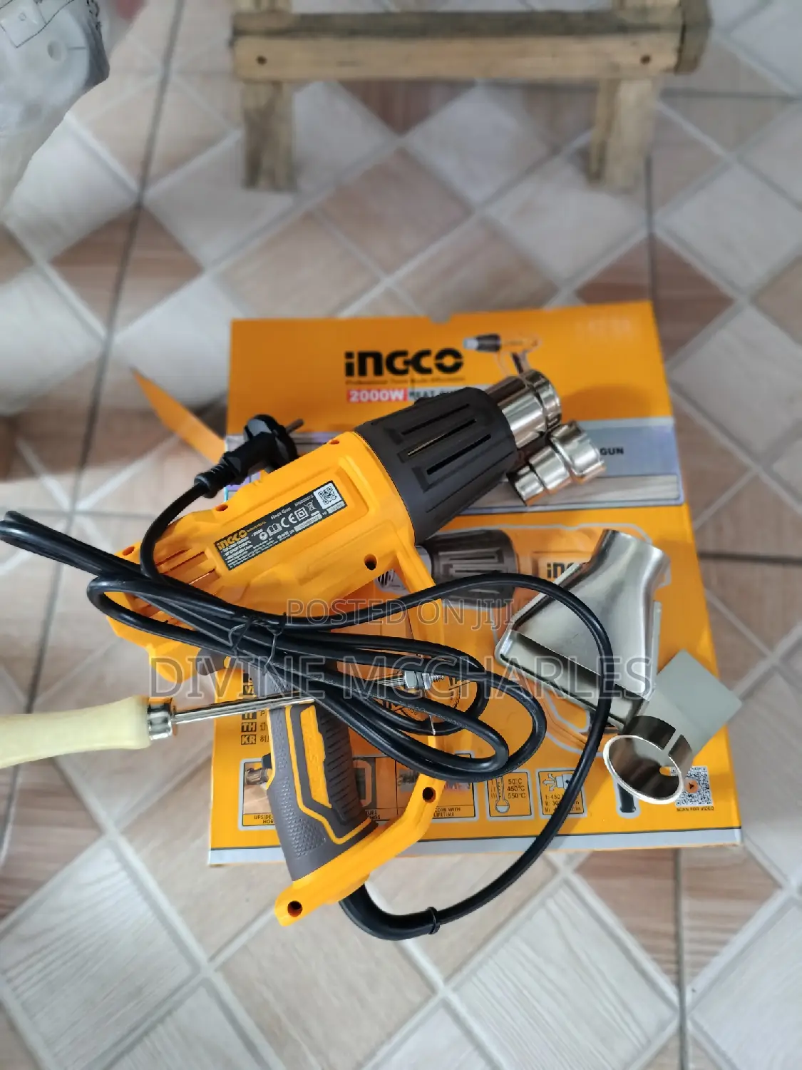 Ingco Heat Gun 2000W Hg200078