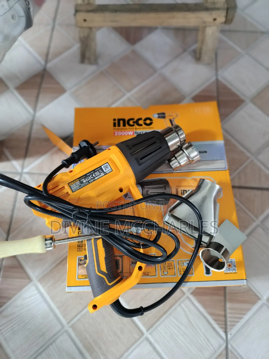 Ingco Heat Gun 2000W Hg200078
