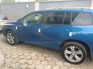 Toyota Highlander Sport 2008 Blue