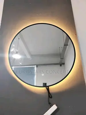 Black Mirror With Back LED Lights