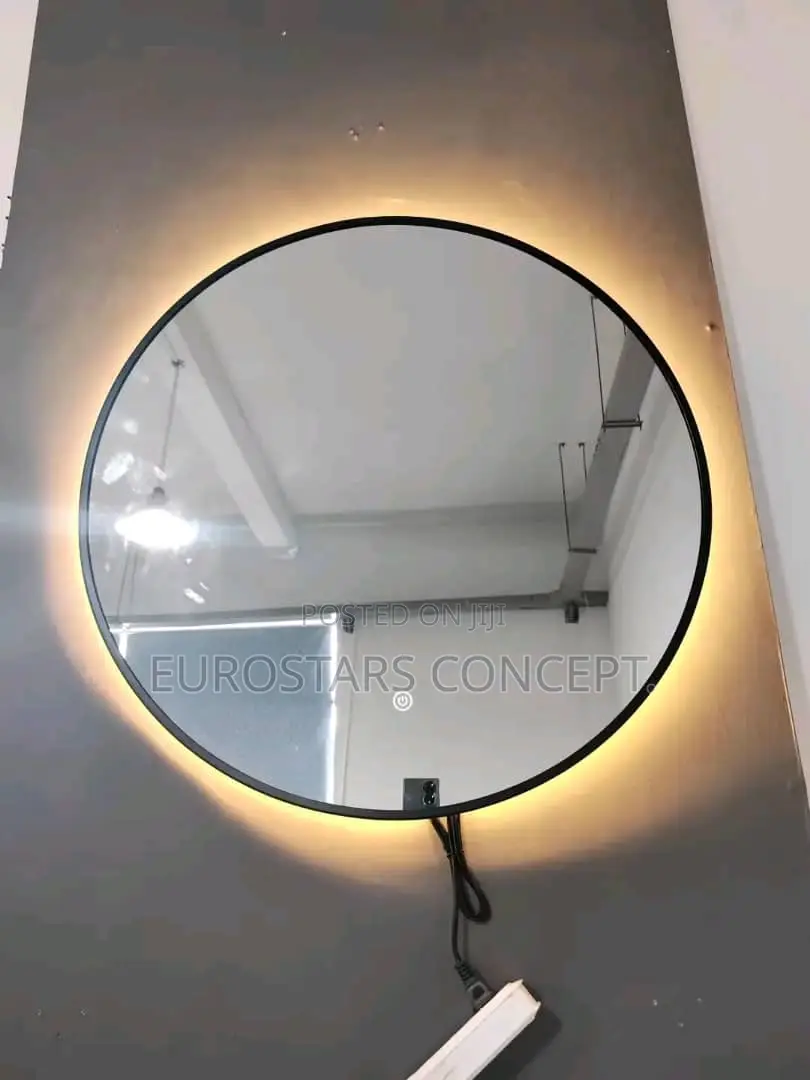 Black Mirror With Back LED Lights
