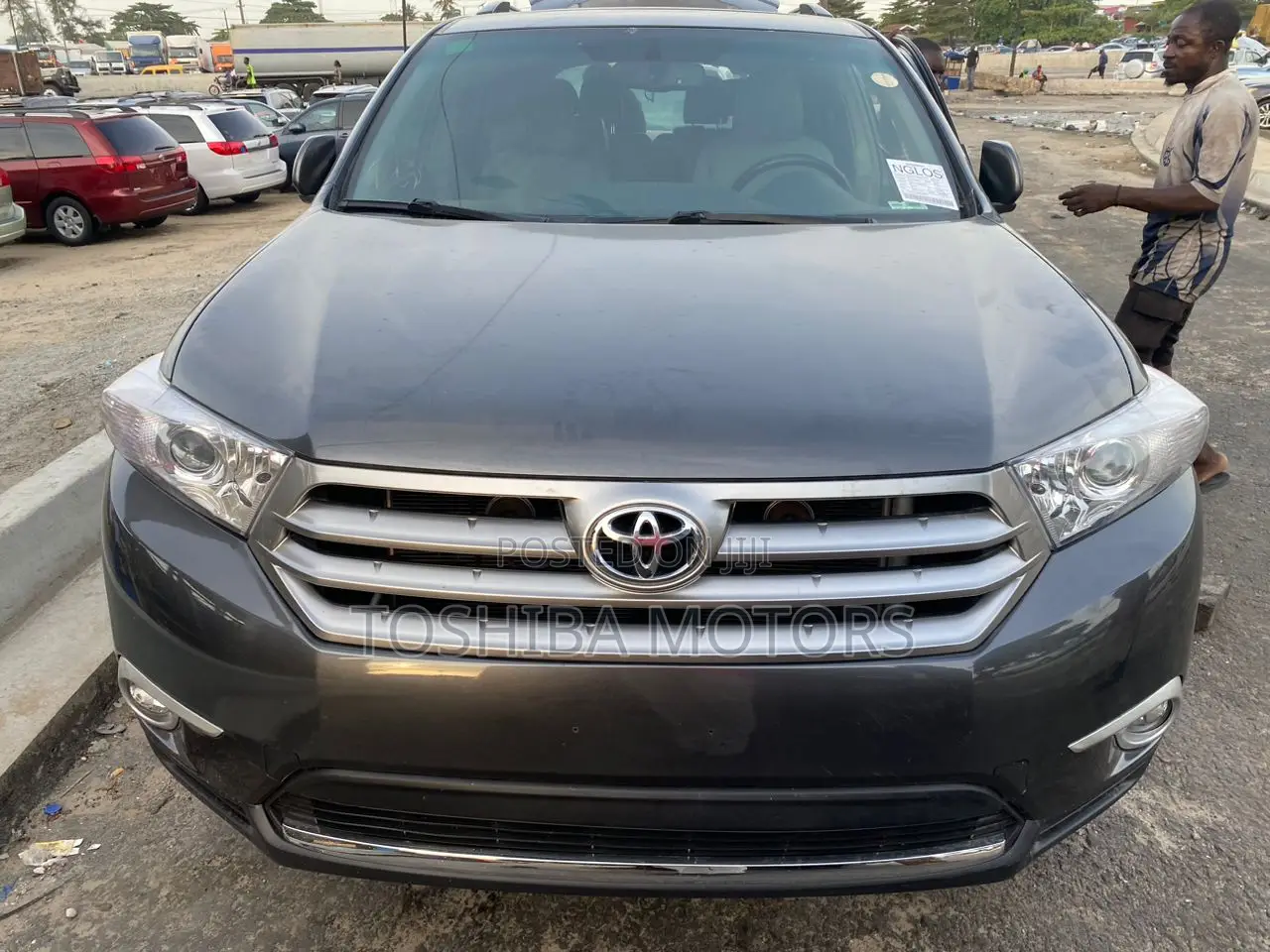 Toyota Highlander Limited 2012 Gray