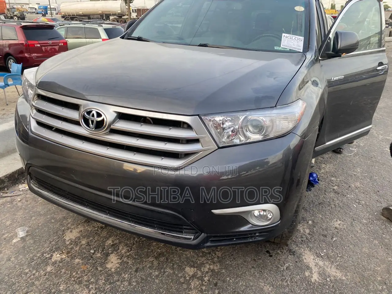 Toyota Highlander Limited 2012 Gray
