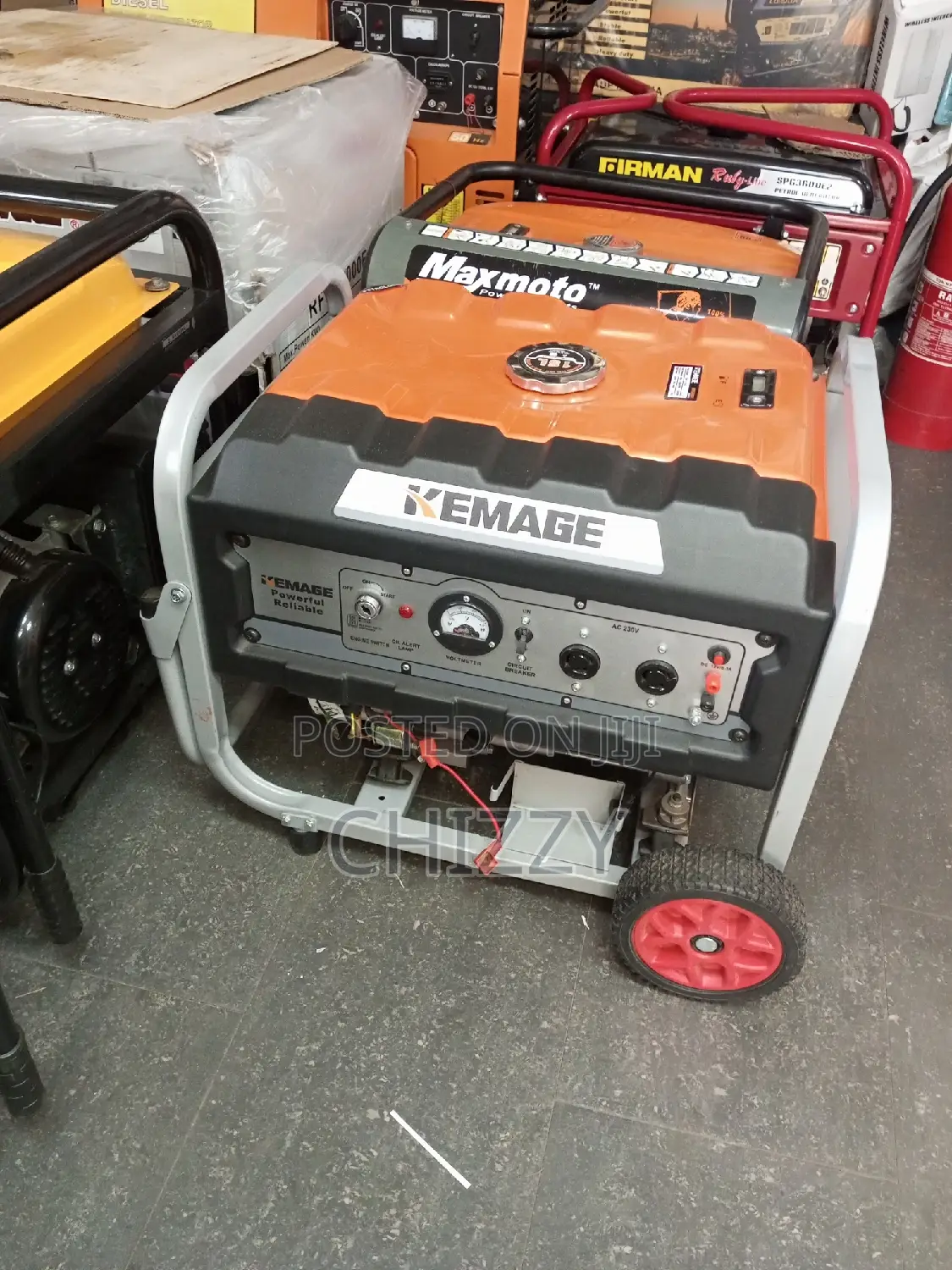 Kemege Generator 100% Cooper Wire 4.5kva