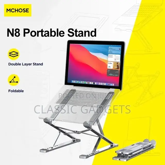 N8 NEW Adjustable Aluminum Laptop Stand