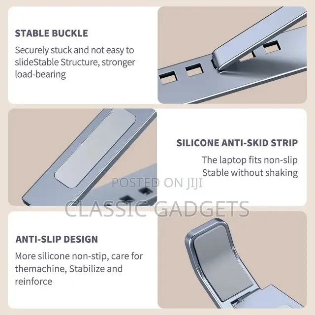 N8 NEW Adjustable Aluminum Laptop Stand