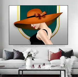 24by36 Abstract Painting Artwork Frame