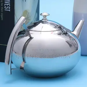 2 Liters Silver Coffee Jug