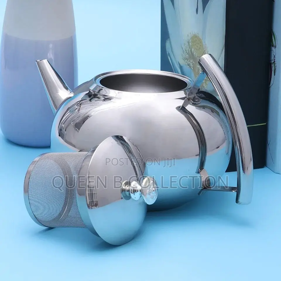 2 Liters Silver Coffee Jug