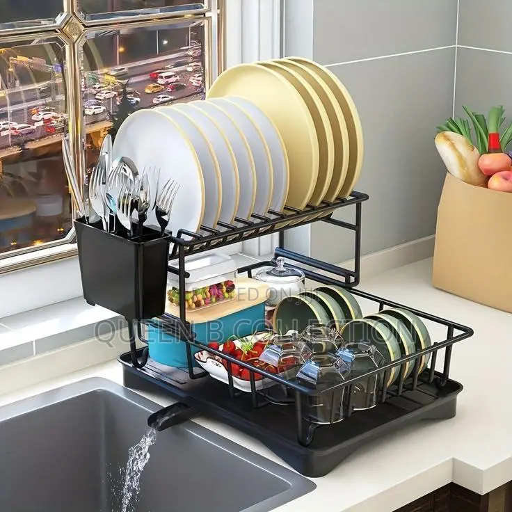 2 Layers Plate Rack