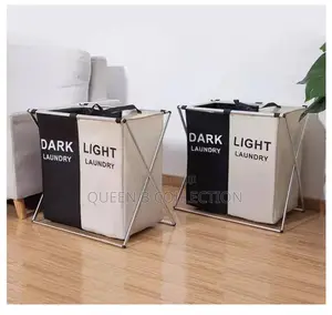 2 Compartment Laundry Basket
