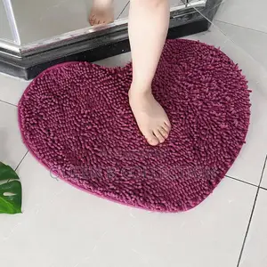 Love Shape Fluffy Mat
