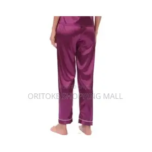 Two Pieces Ladies Sleepwear - Trouser And Shirt