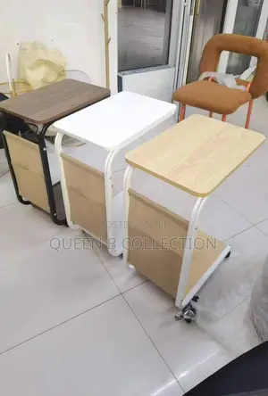 Laptop Table With Storage Space and Wheels