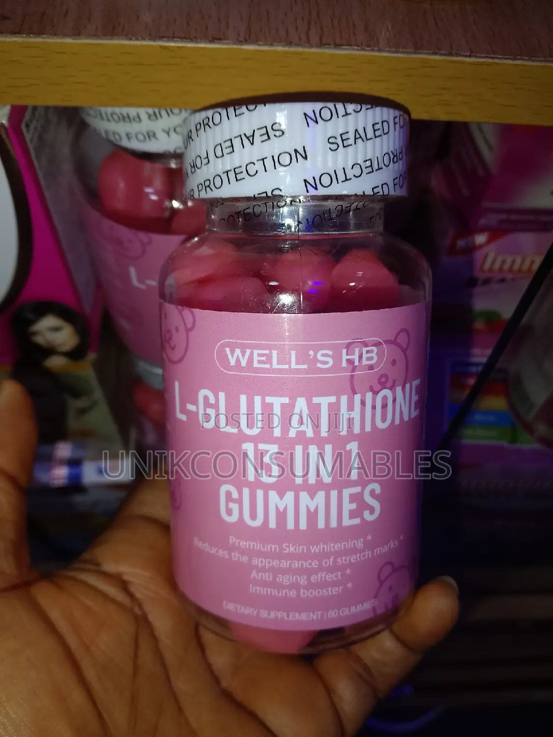 WELL'S HB L- Glutathione 13 in 1 Gummies 60