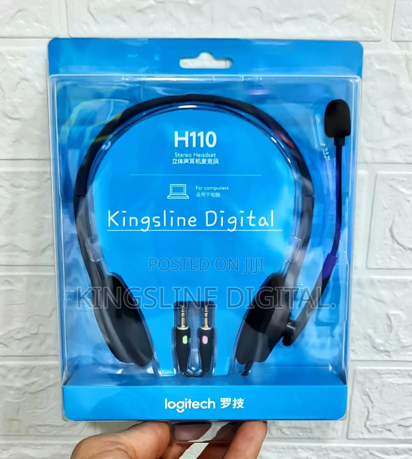 Logitech H110 USB Wired Stereo Headset